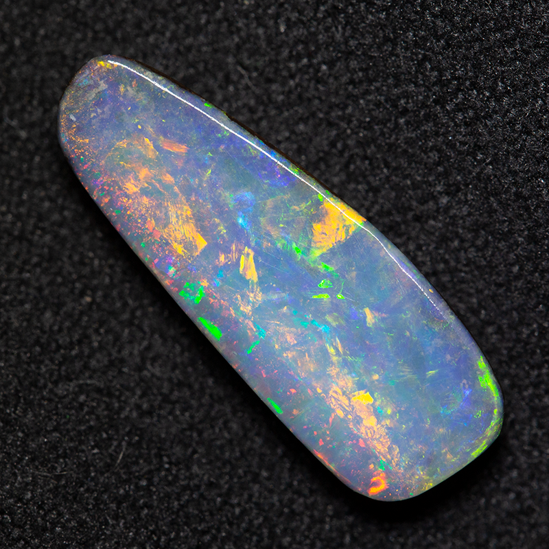 3.88 ct boulder opal 17.4x6.3x3.7mm