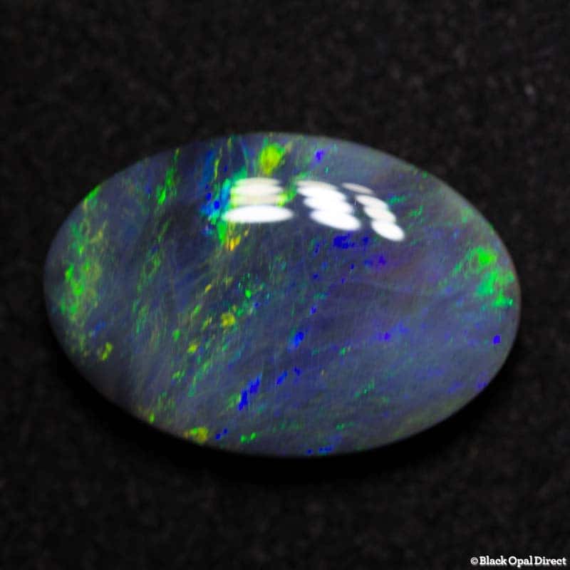 3.88 ct semi black opal 14.5x10x4mm For Lee
