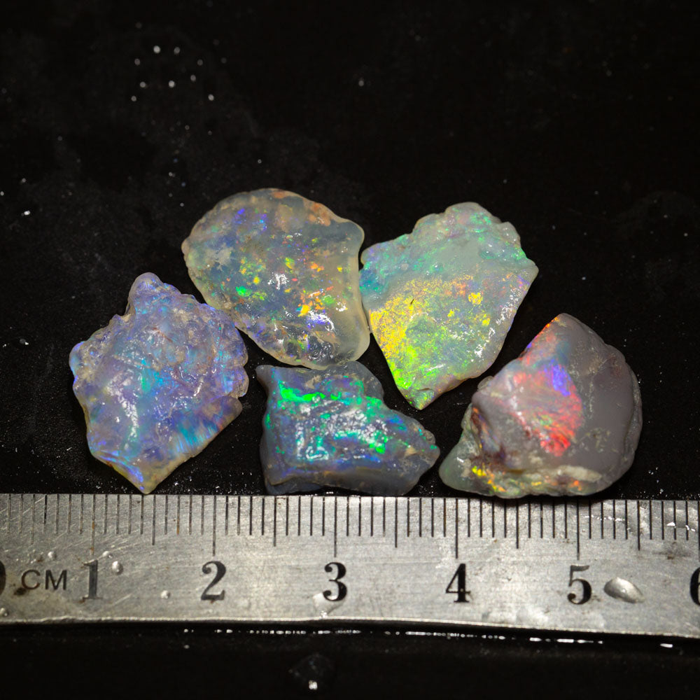 31 ct rough opal parcel 5pc