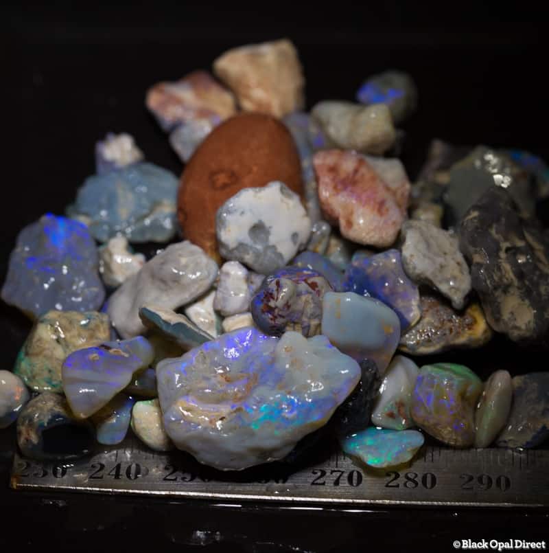 313ct rough opal parcel