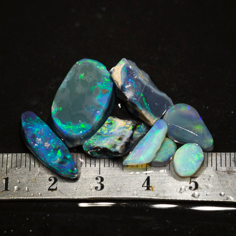 32 ct rough opal 8pc