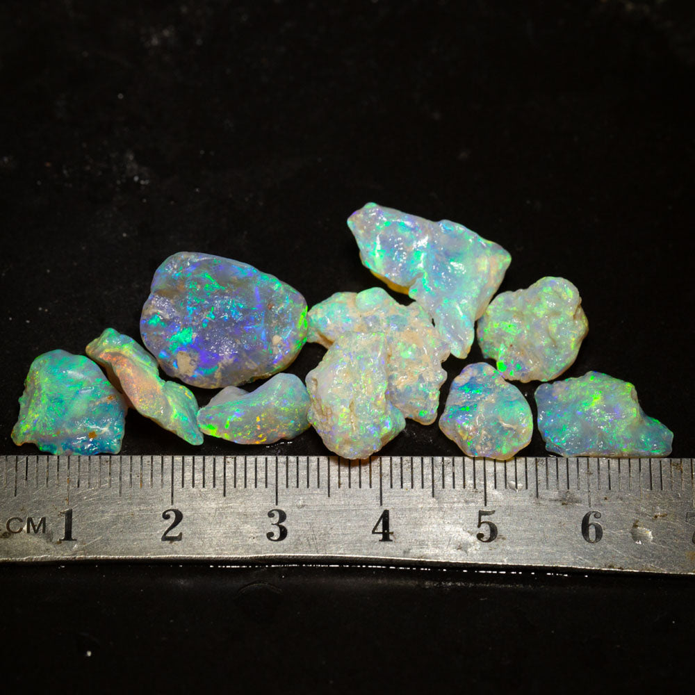 33 ct rough opal parcel 10pc