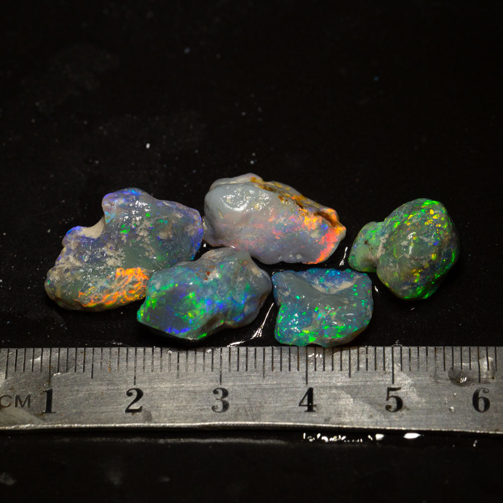 33 ct rough opal parcel 5pc