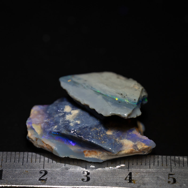 33 ct rough opal parcel 2pc