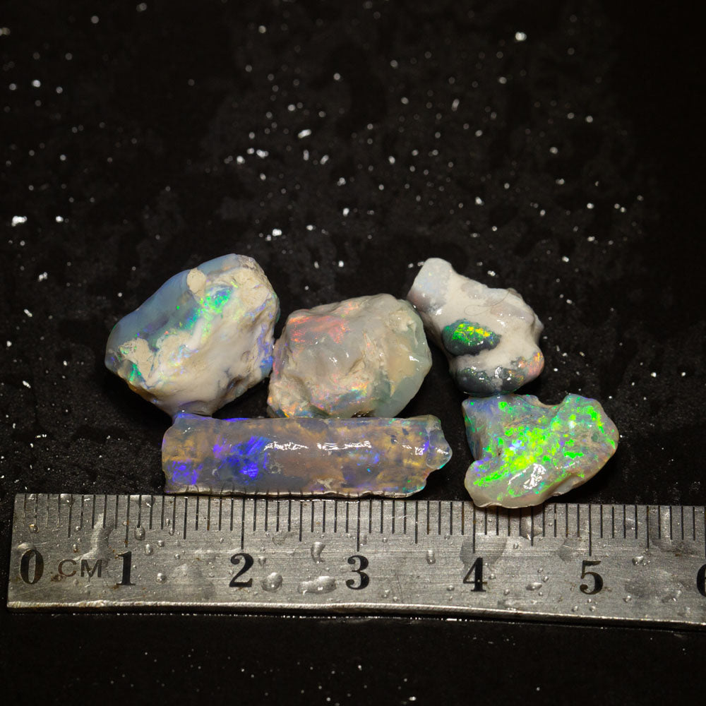 33 ct rough opal parcel 5pc