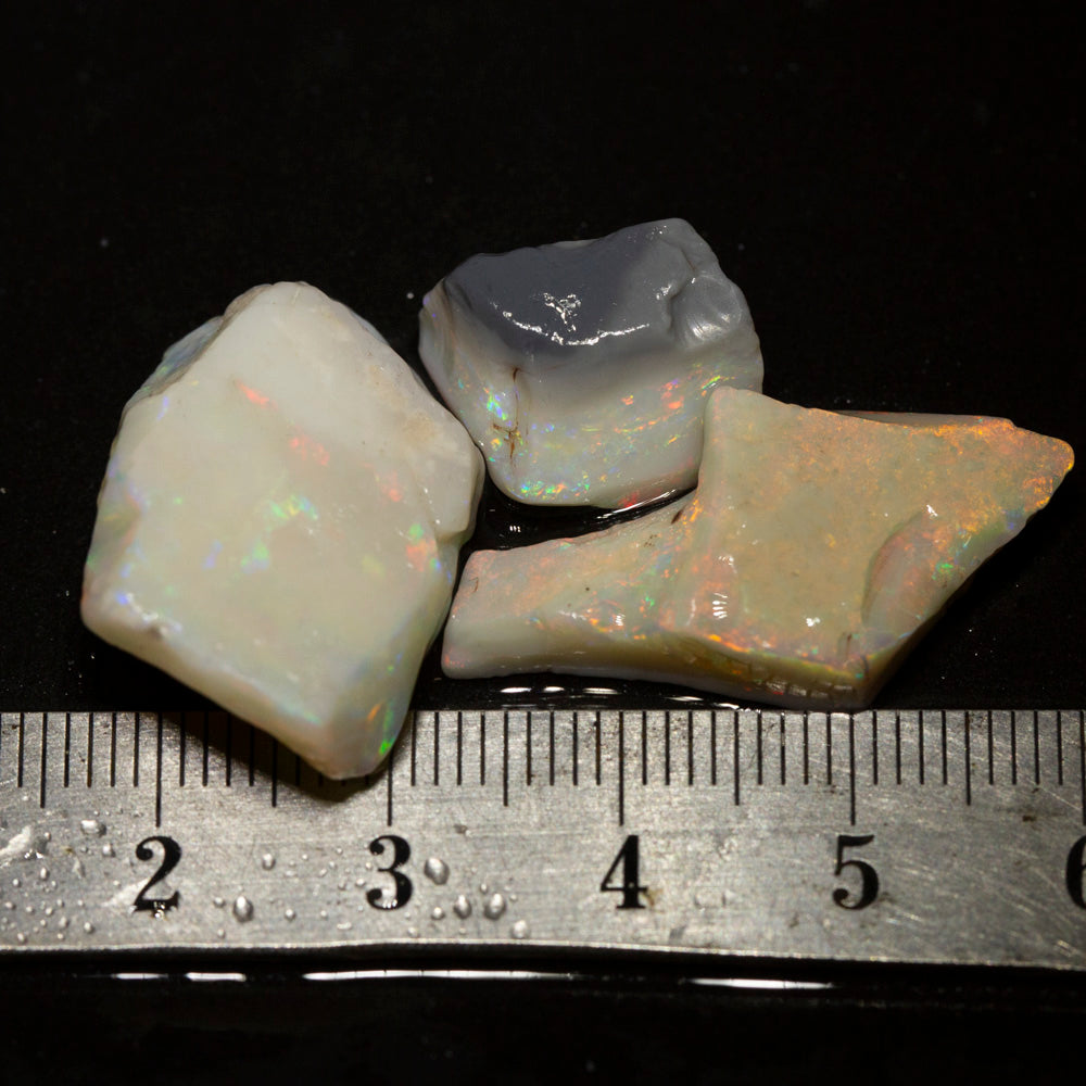 34 ct rough opal parcel 3pc