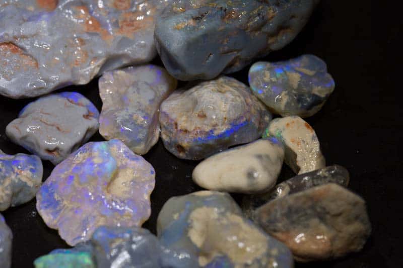 369 ct rough opal parcel for beginners