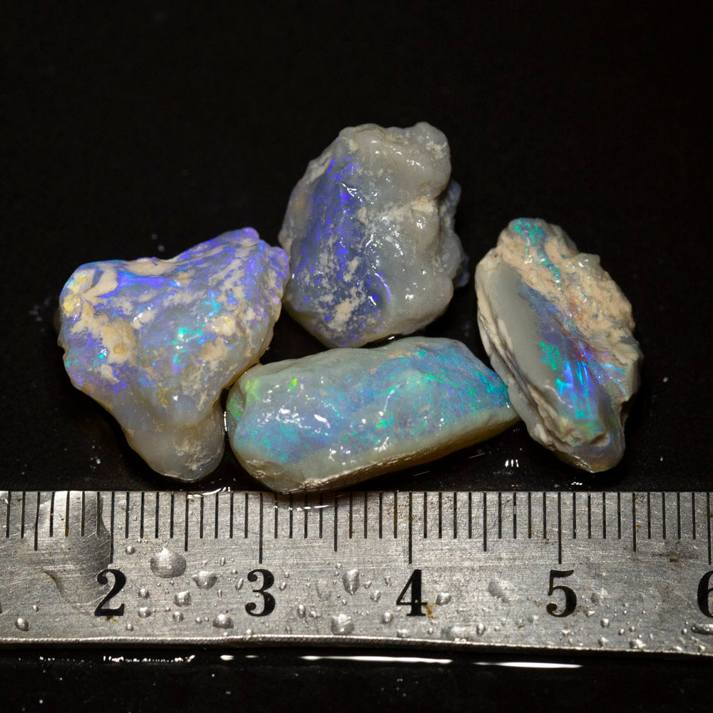 37 ct rough opal parcel 4pc