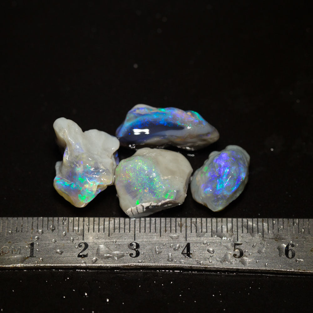 37 ct rough opal parcel 4pc