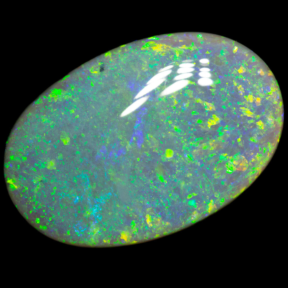 38.63 ct dark opal 33x21.7x8.1mm