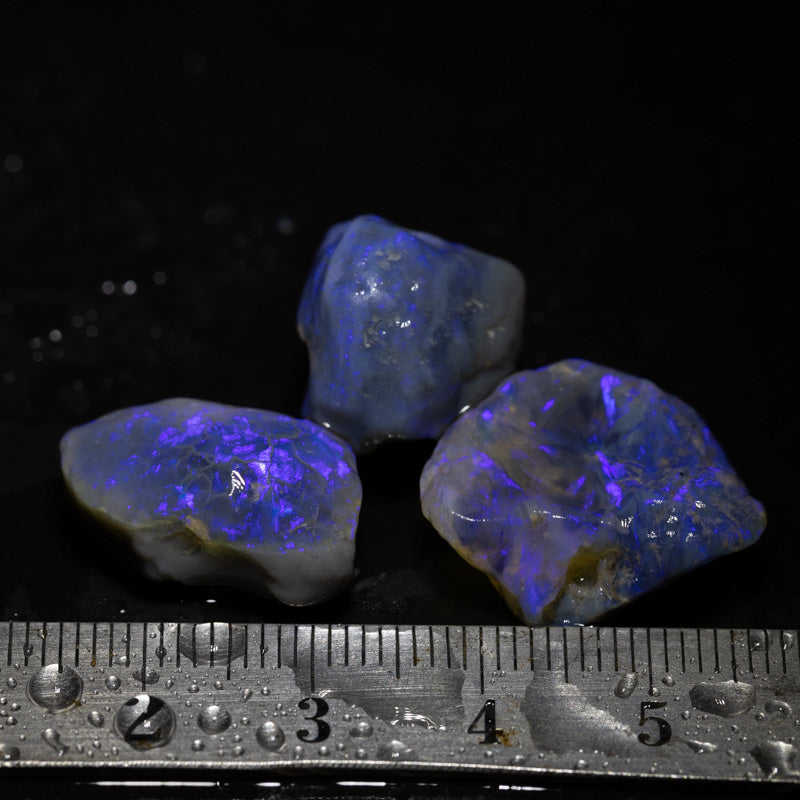 38 ct rough opal parcel 3pc