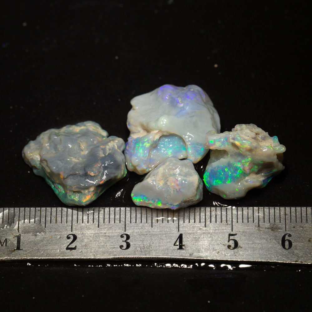 39 ct rough opal parcel 4pc