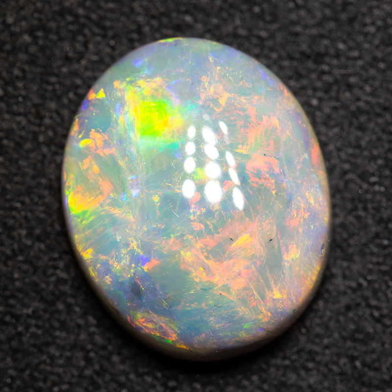 4.02 ct dark opal 12.5x10.3x4.9mm