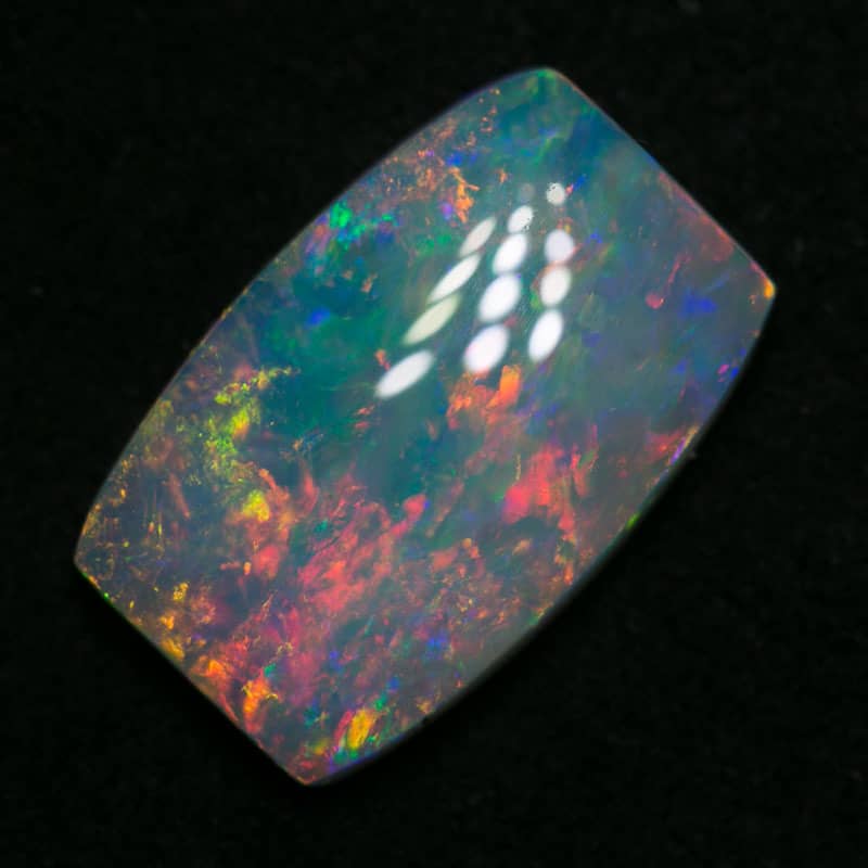 4.02 ct crystal opal barrell shape 14.5x9.5x5mm