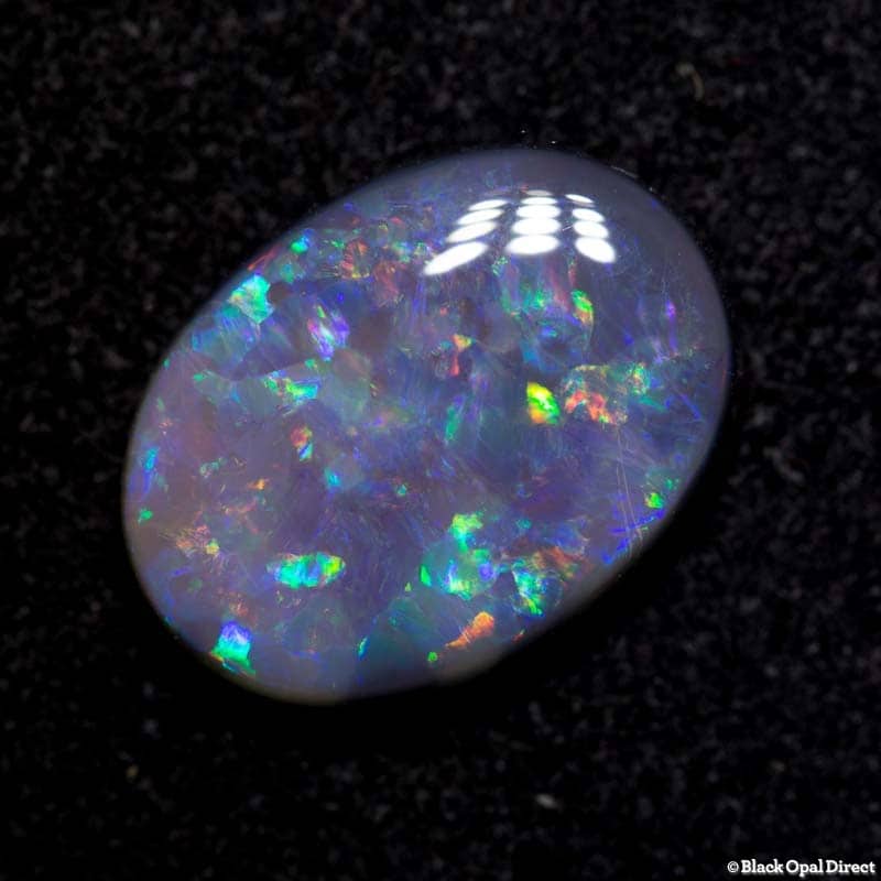 4.06 ct black opal 14x10x4mm