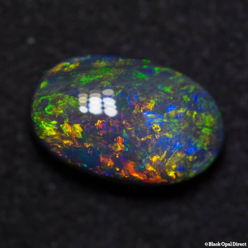 4.12ct black opal