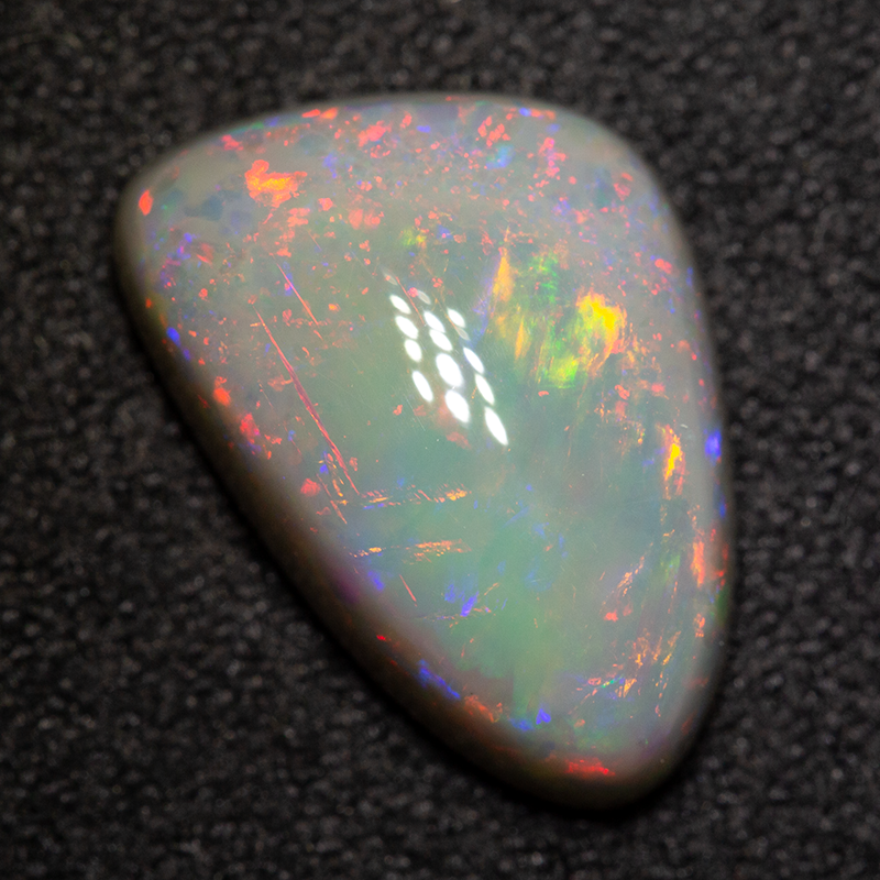 4.24 ct dark opal 14x10x5mm