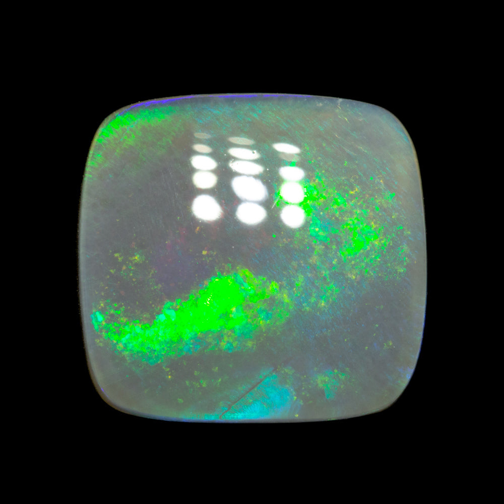 4.33 ct dark crystal opal 11.5x10.8x4.4mm