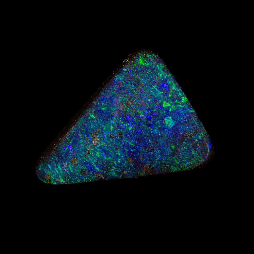 4.34 ct boulder opal 13.6x10.7x3.6mm