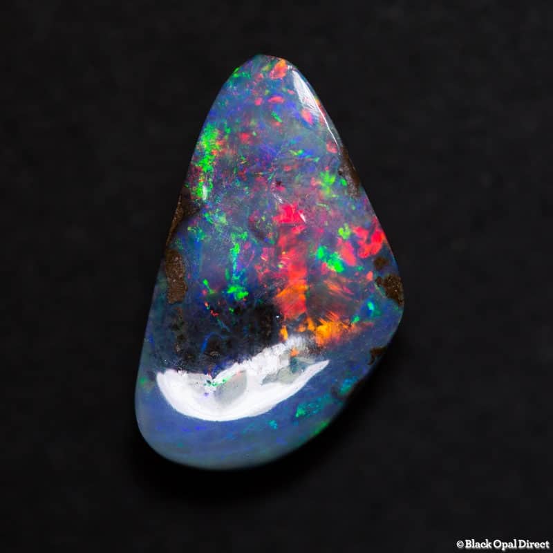 4.45 ct boulder opal 14x8x4mm