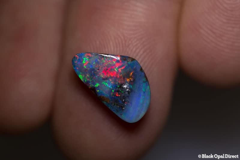 4.45 ct boulder opal 14x8x4mm