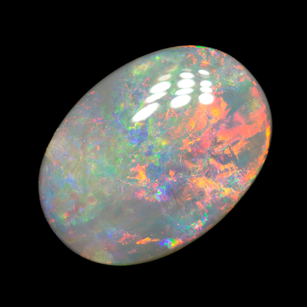 4.51 ct dark opal 14.8x10.8x4.2mm