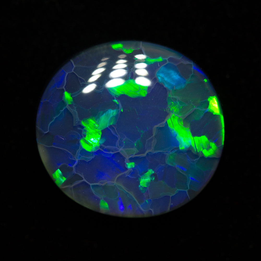 4.66 ct black opal 12.4x11.6x5mm