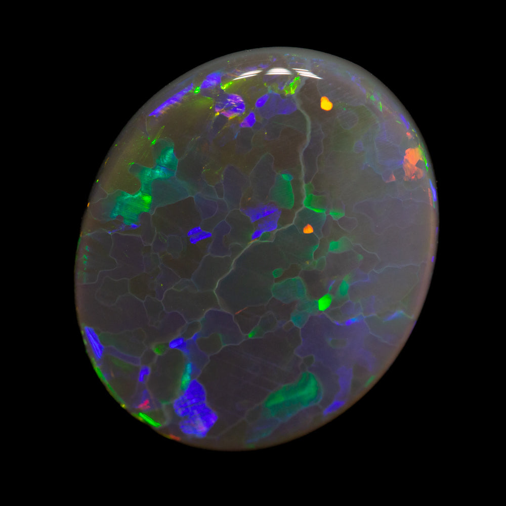 4.68 ct black opal 15.6x13.1x3.6mm