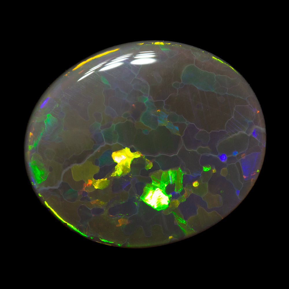4.68 ct black opal 15.6x13.1x3.6mm
