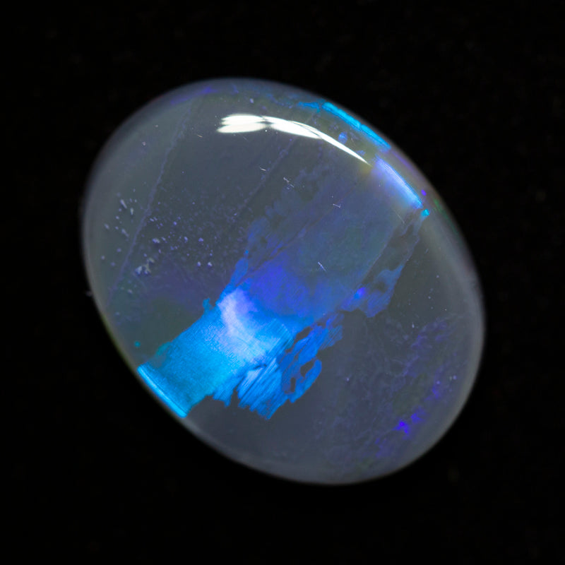 4.70 ct black opal 15.5x12.2x3.8mm
