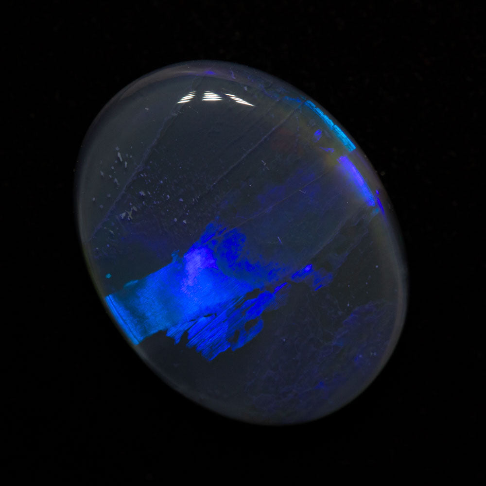 4.70 ct black opal 15.5x12.2x3.8mm