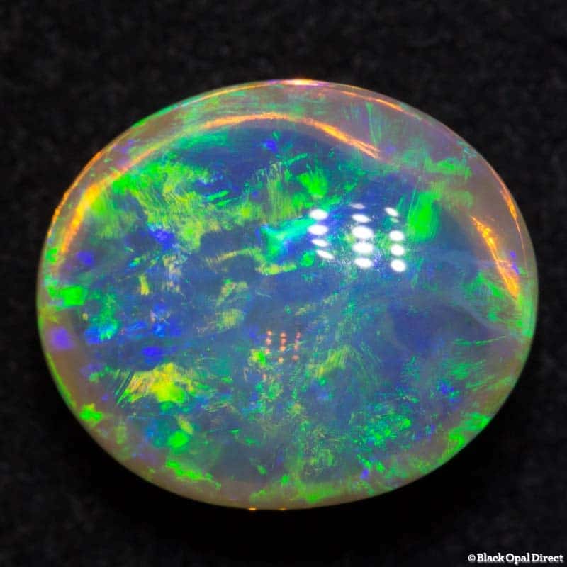 4.84 ct double sided crystal opal high domed 12x10x7mm