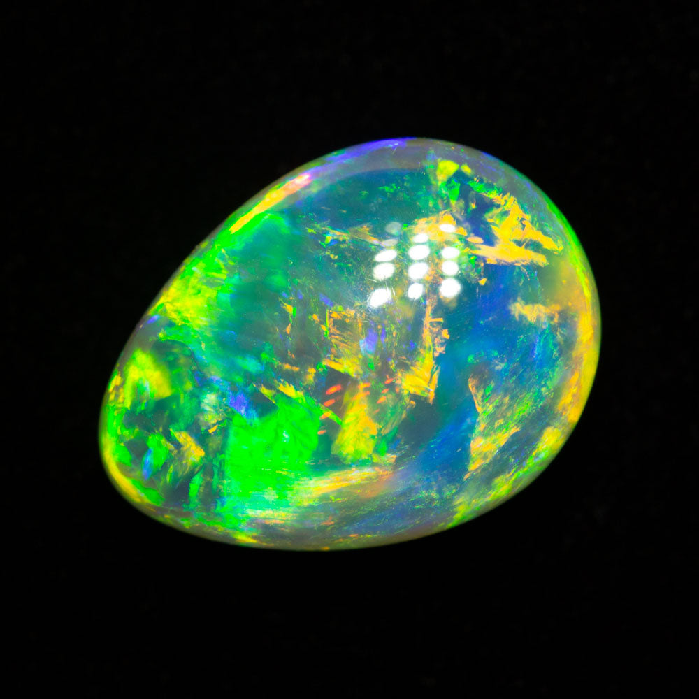 4.91 ct gem double-sided crystal opal 14x10.4x5.8mm
