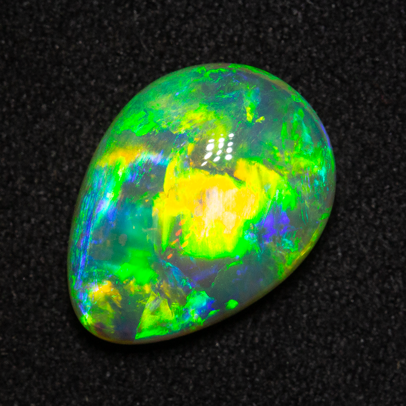 4.91 ct gem double-sided crystal opal 14x10.4x5.8mm