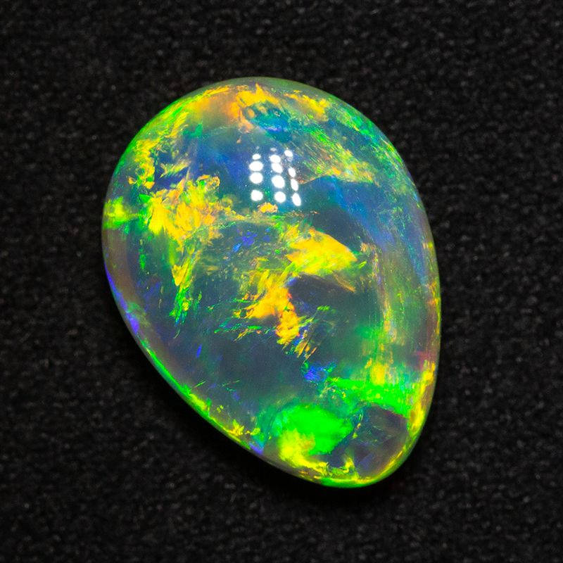 4.91 ct gem double-sided crystal opal 14x10.4x5.8mm