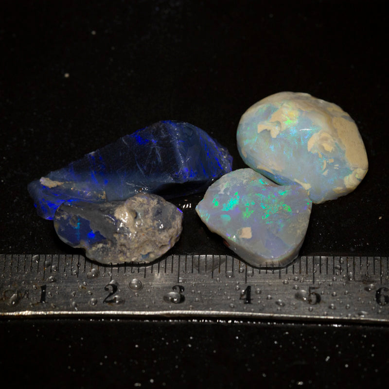 40 ct rough opal parcel 4pc