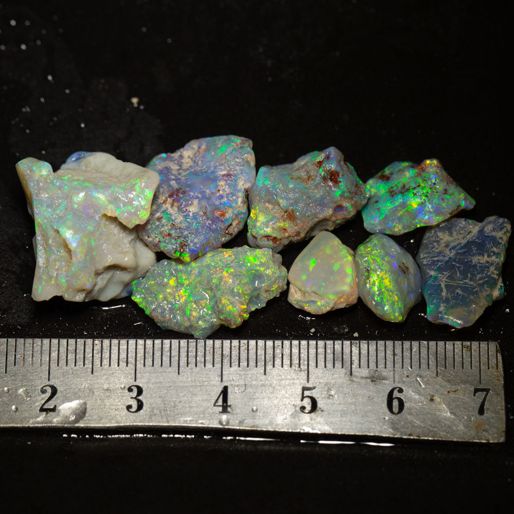 40 ct rough opal parcel 8pc