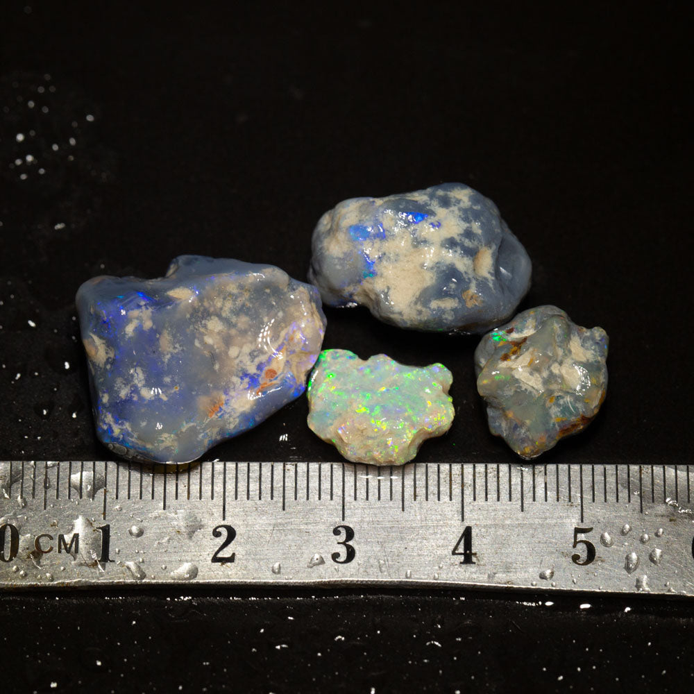 40 ct rough opal parcel 4pc