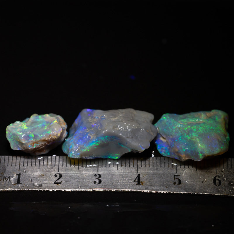 41 ct rough opal parcel 3pc