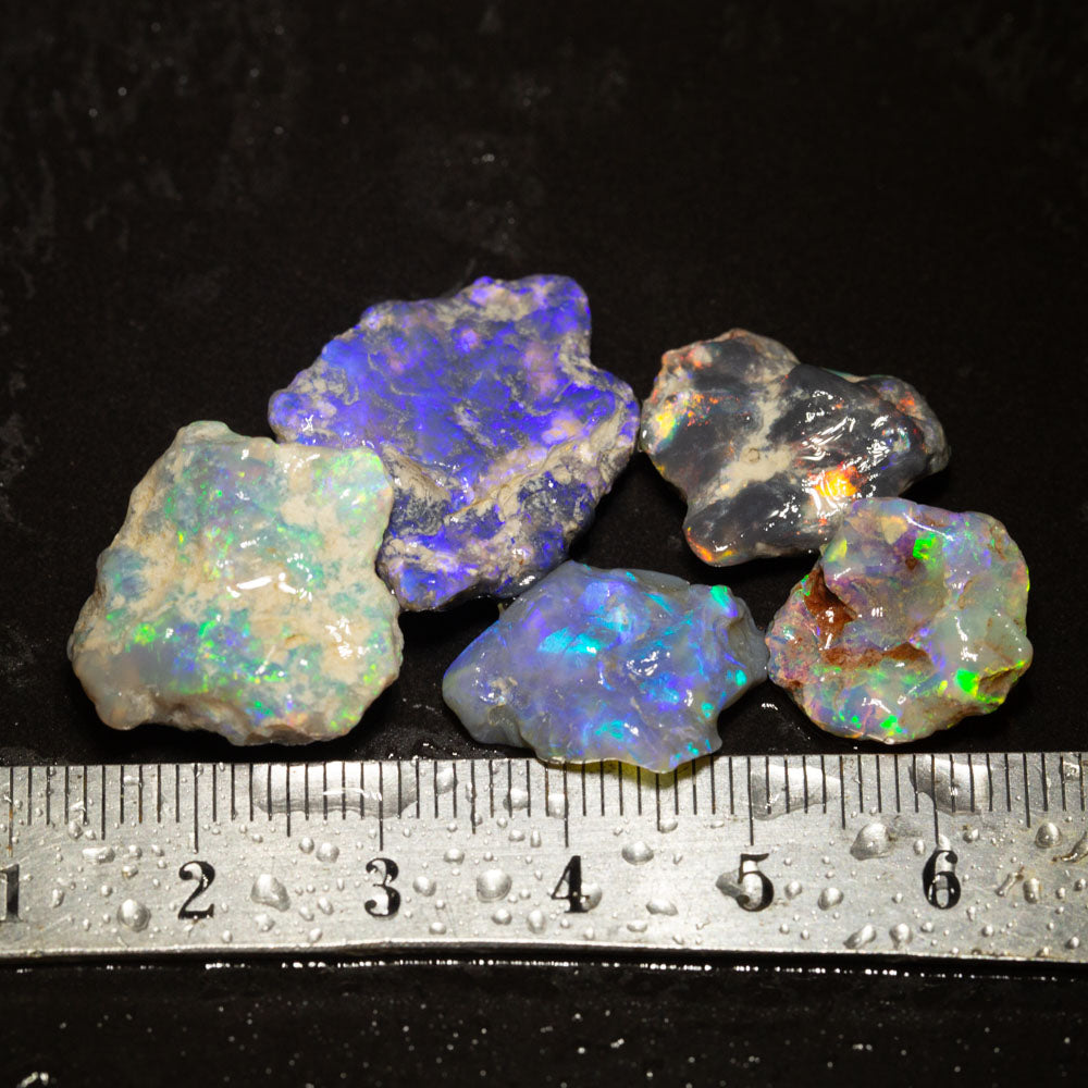 42 ct rough opal parcel 5pc