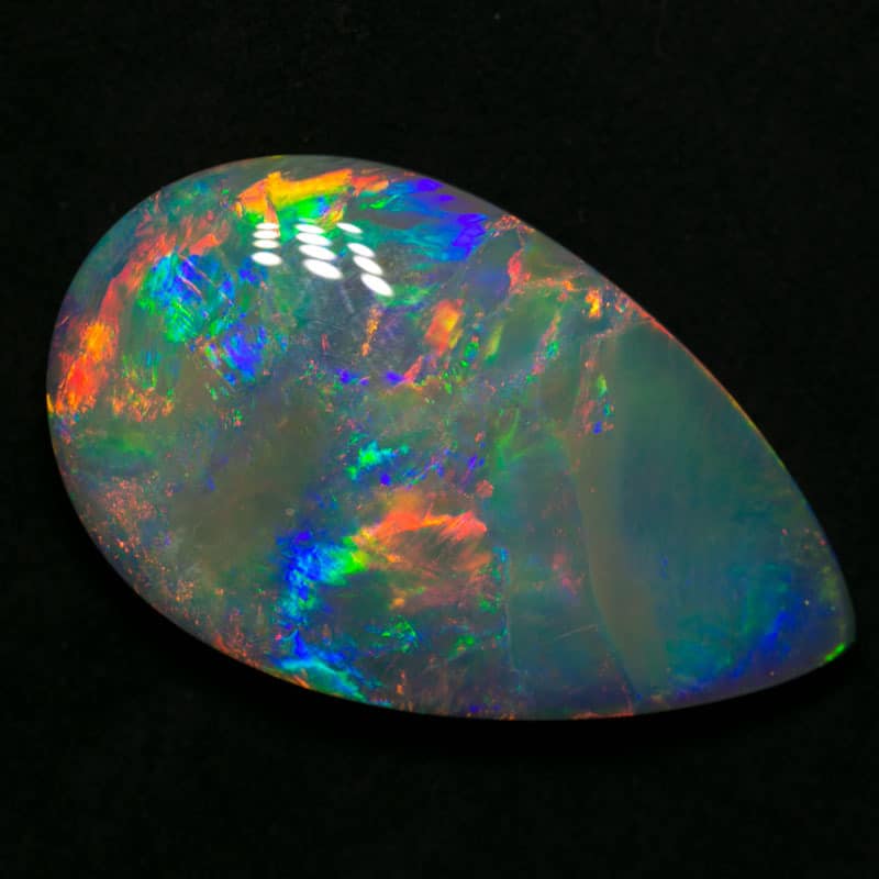 42.30 ct huge dark opal 37x22x8mm