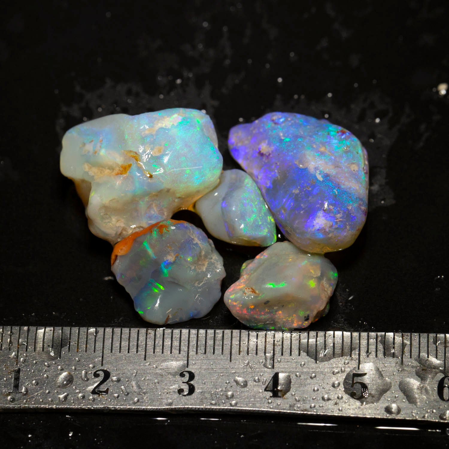 43 ct rough opal parcel 5pc