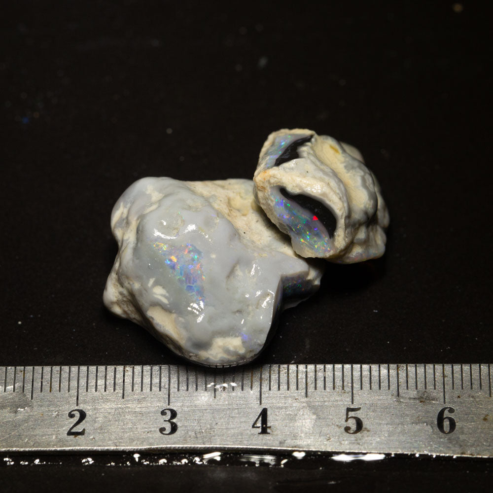 44 ct rough opal parcel 2pc