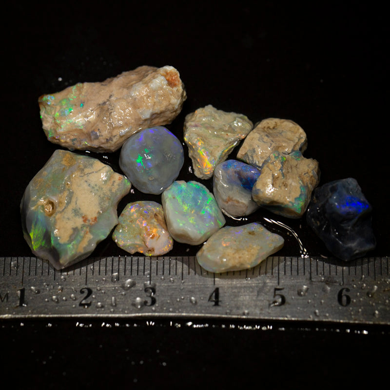 45 ct rough opal parcel 11pc