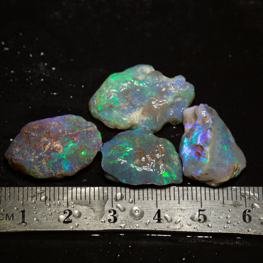 46 ct rough opal parcel 4pc