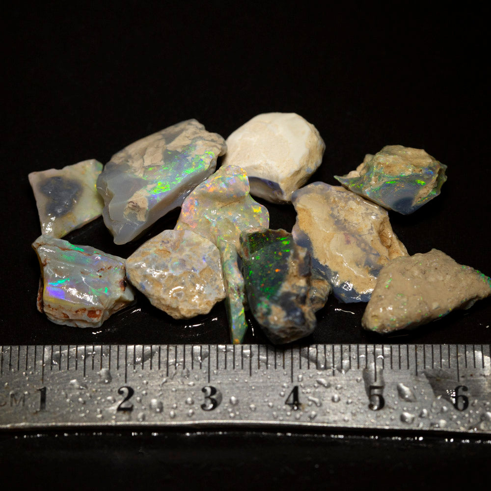 46 ct rough opal parcel 11pc