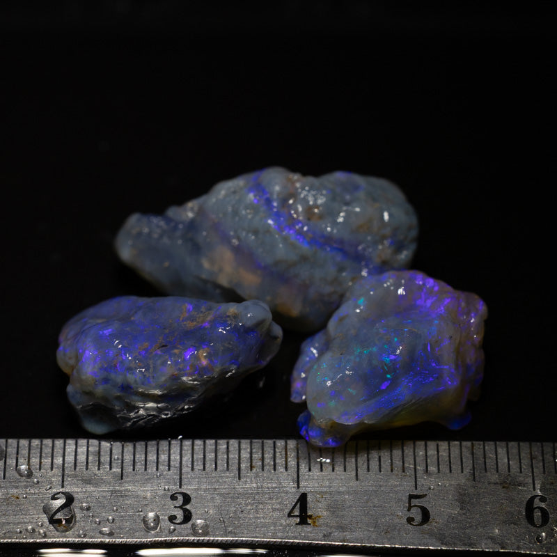 48 ct rough opal parcel 3pc