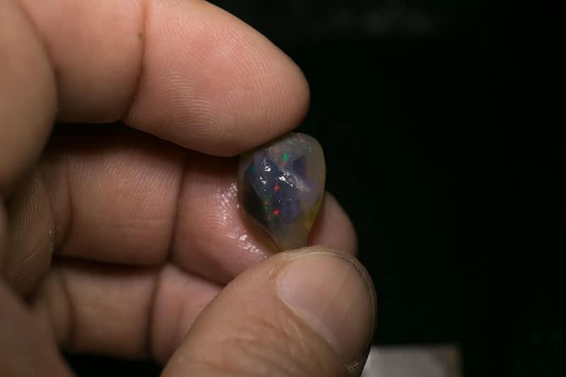 49 ct rough opal parcel 5 pc for the Intermediate opal cutter