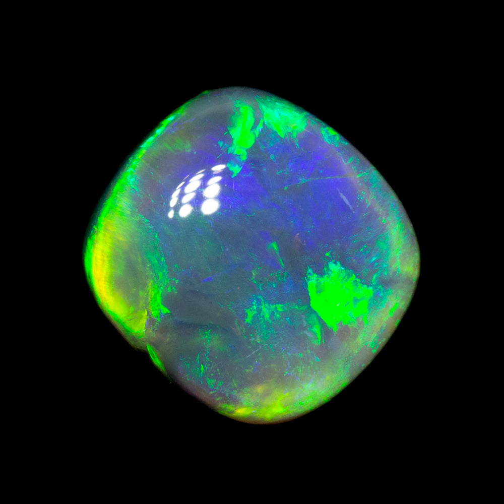 5.01 ct dark opal 11x10.4x6.4mm