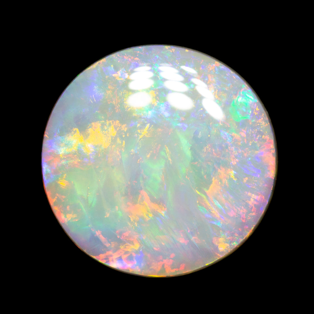5.06 ct white opal 15x15x3.4mm